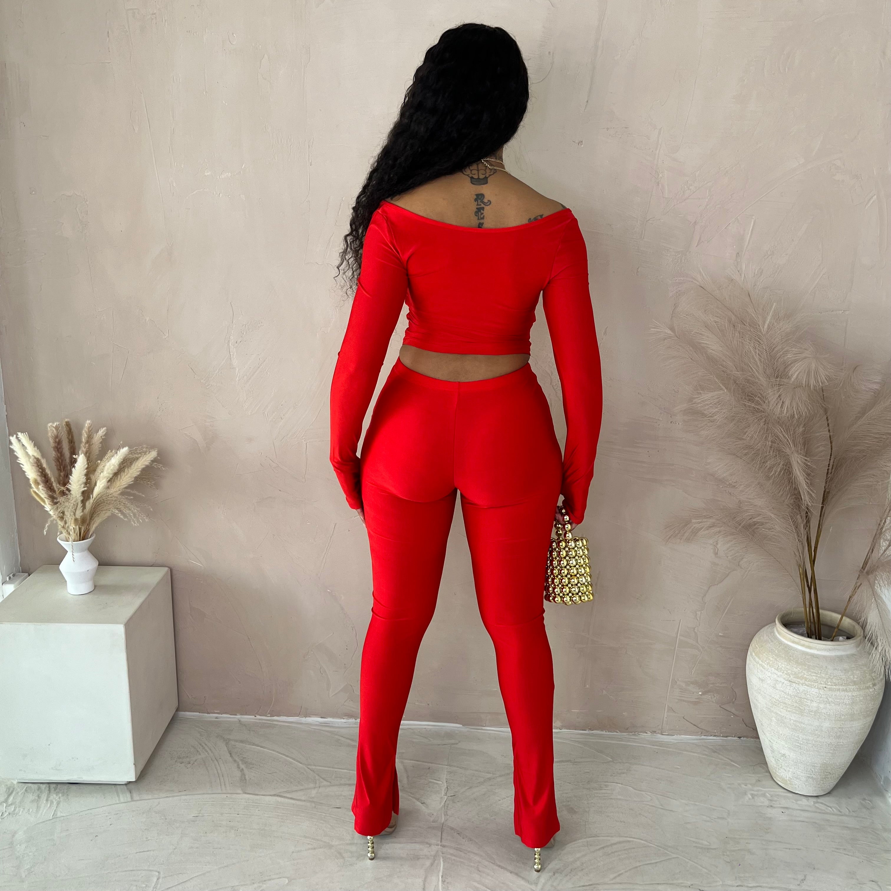 SWEETHEART SET-RED